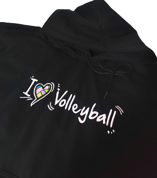 Buzo I LOVE VOLLEYBALL