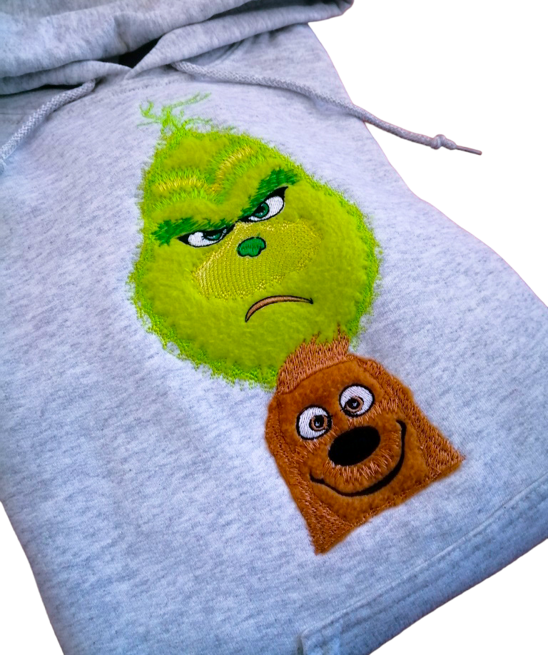 Buzo EL GRINCH Y MAX