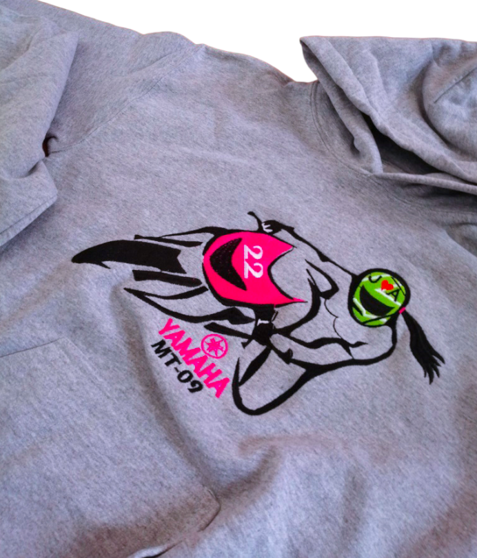 Buzo MOTOCICLISTA (Iniciales-Número)