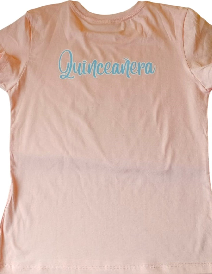 Camiseta CUMPLEAÑOS QUINCE