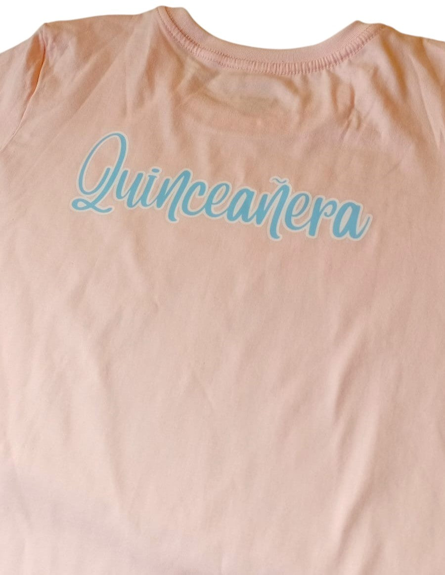 Camiseta CUMPLEAÑOS QUINCE