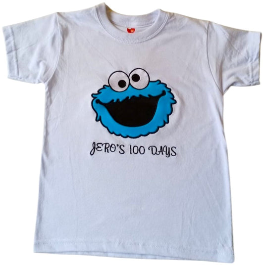 Camiseta MONSTRUO COME GALLETAS (Frase)