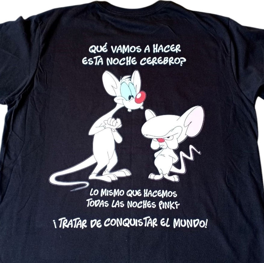 Camiseta PINKY Y CEREBRO