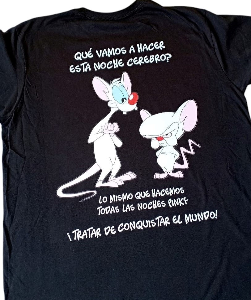 Camiseta PINKY Y CEREBRO