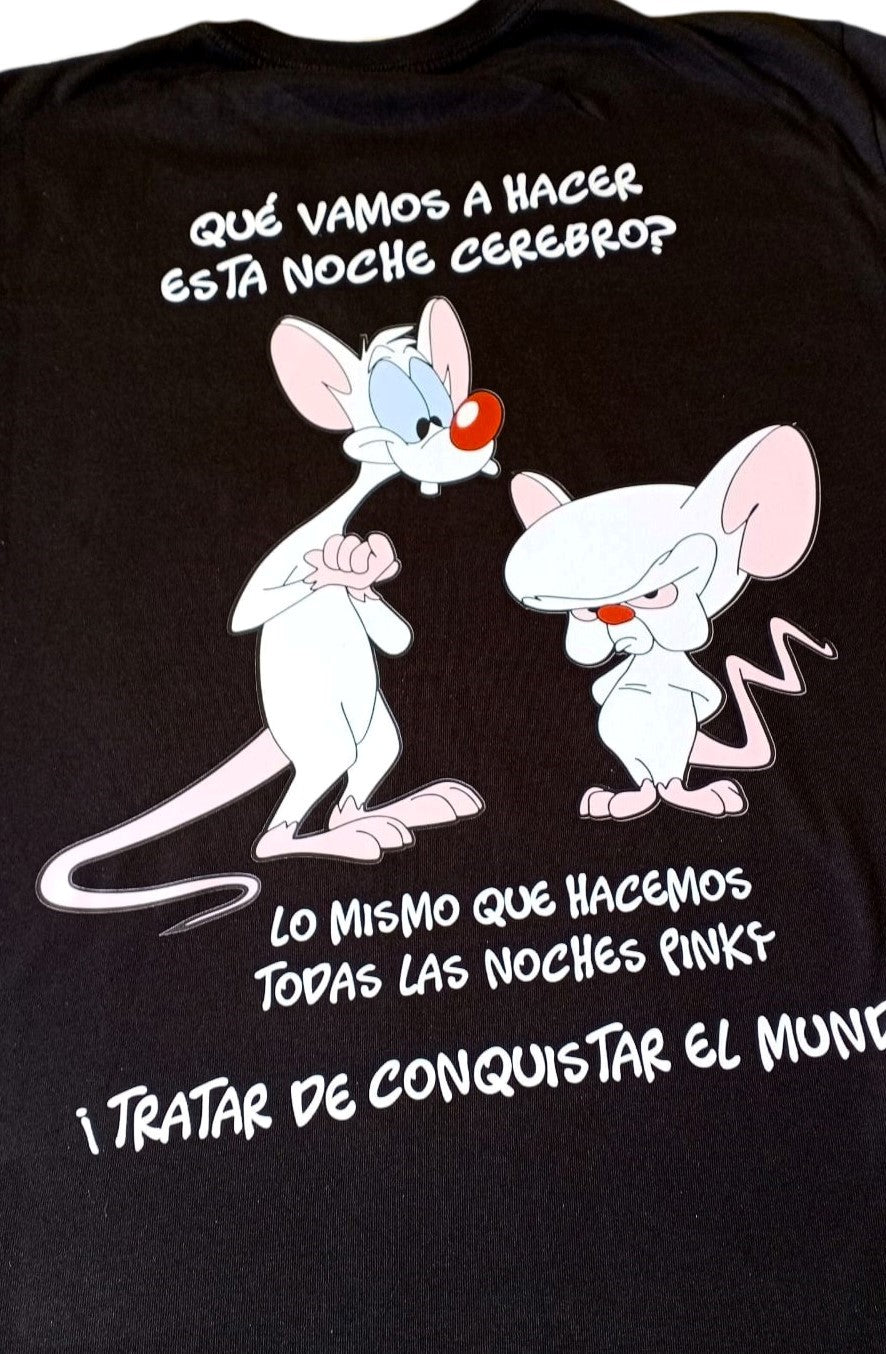 Camiseta PINKY Y CEREBRO