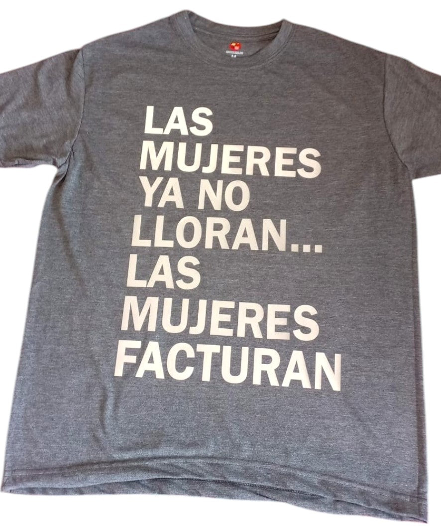 Camiseta SHAKIRA LAS MUJERES YA NO LLORAN...
