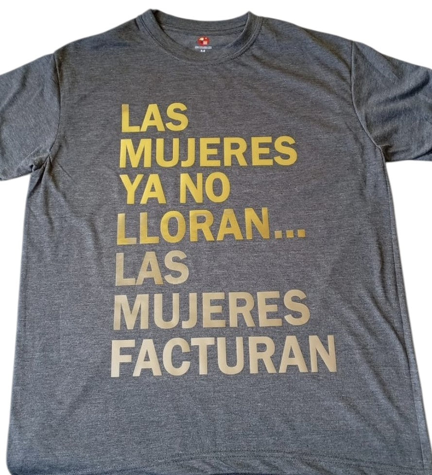 Camiseta SHAKIRA LAS MUJERES YA NO LLORAN...