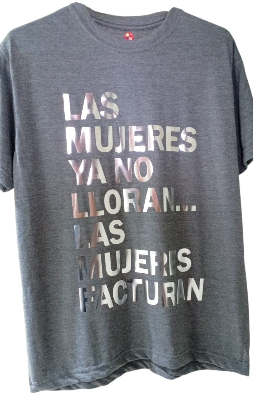 Camiseta SHAKIRA LAS MUJERES YA NO LLORAN...
