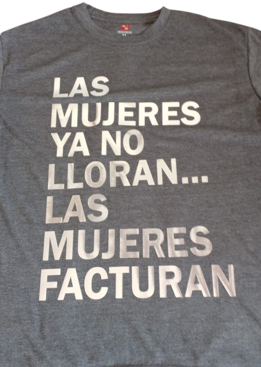 Camiseta SHAKIRA LAS MUJERES YA NO LLORAN...
