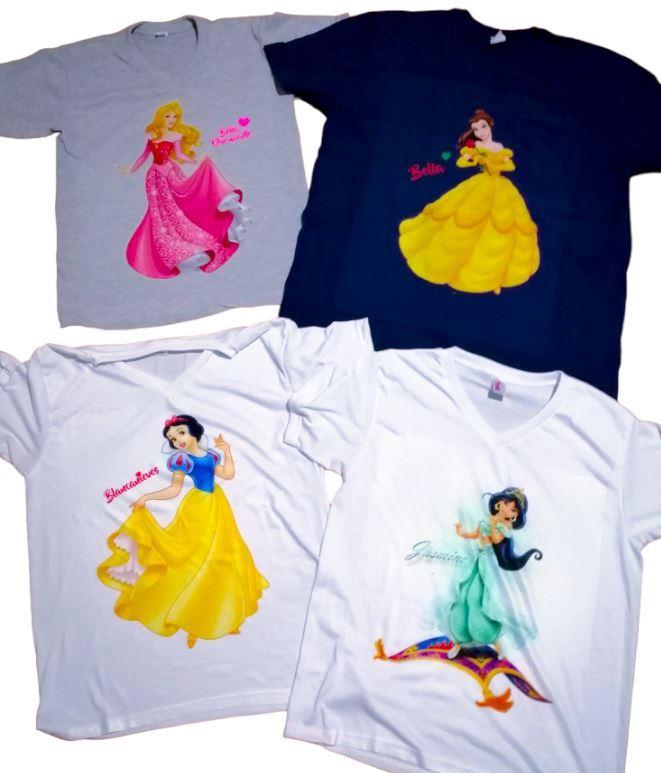 PRINCESAS DISNEY: BELLA DURMIENTE, BELLA, BLANCANIEVES Y JAZMÍN