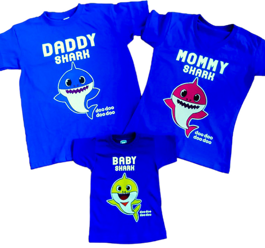 Camiseta FAMILIA SHARK