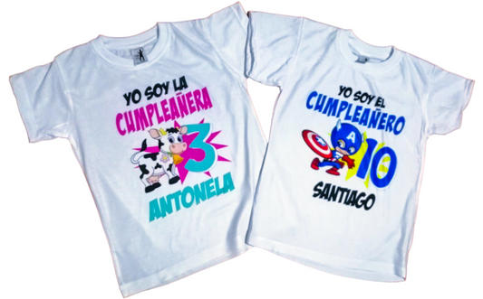 Camiseta VACA LOLA / CAPITÁN AMÉRICA