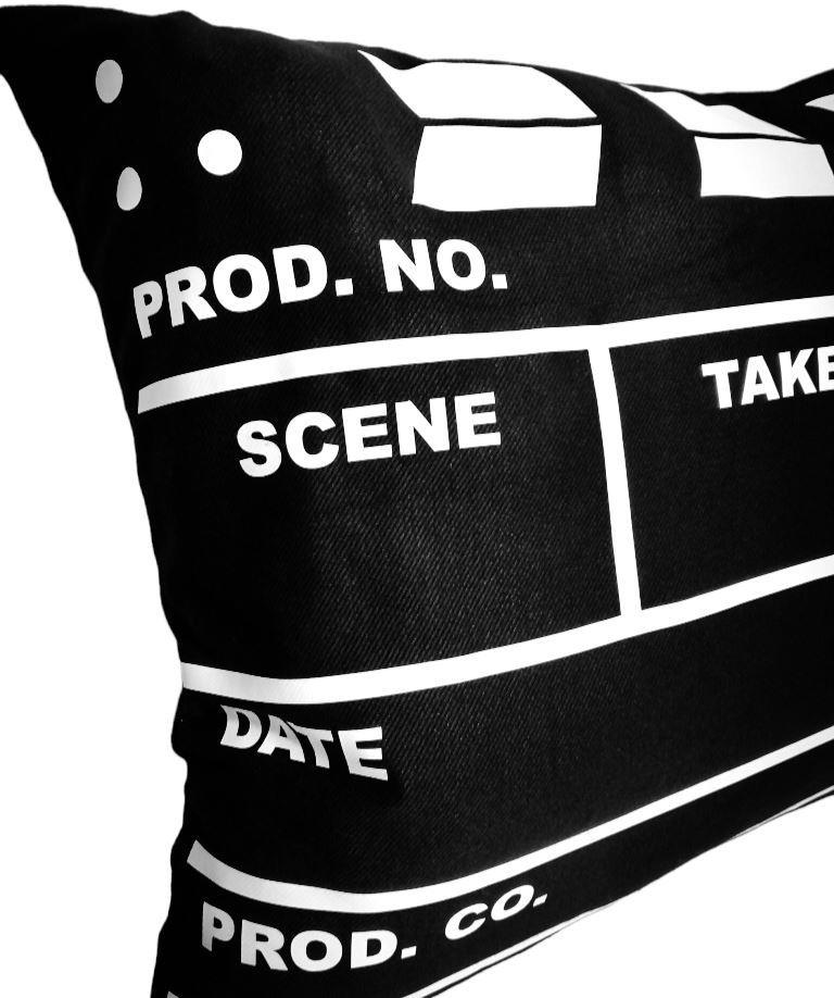 Cojín CLAQUETA DE CINE🎬 (Texto)