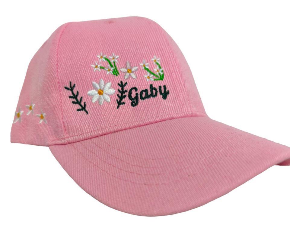 Gorra FLORES Y HOJAS (Nombre)