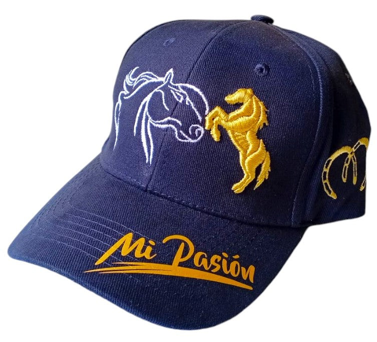 Gorra CABALLO 3D - MI PASIÓN (Nombre)