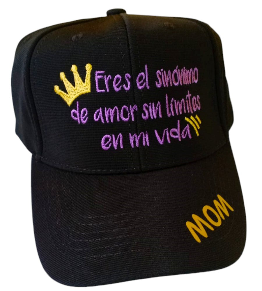 Gorra MOM - ERES EL SINÓNIMO DE AMOR...