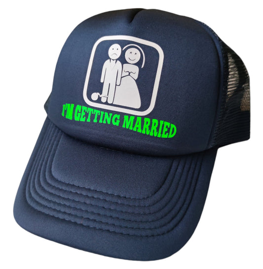 Gorra I´M GETTING MARRIED (Frase)