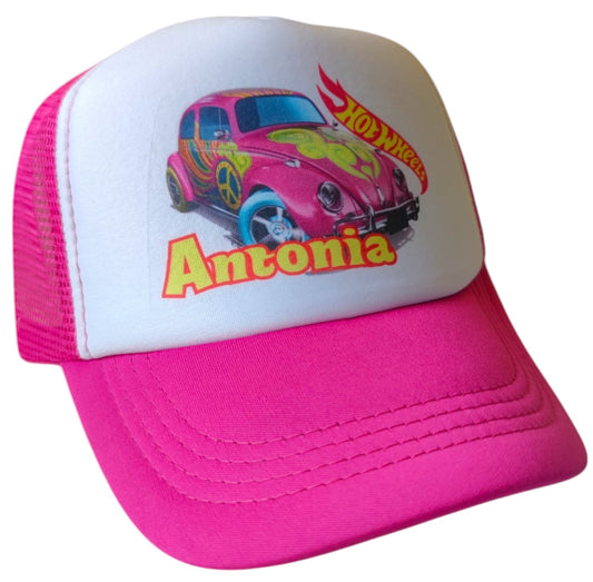 Gorra CARRO HOT WHEELS NIÑA (Nombre)