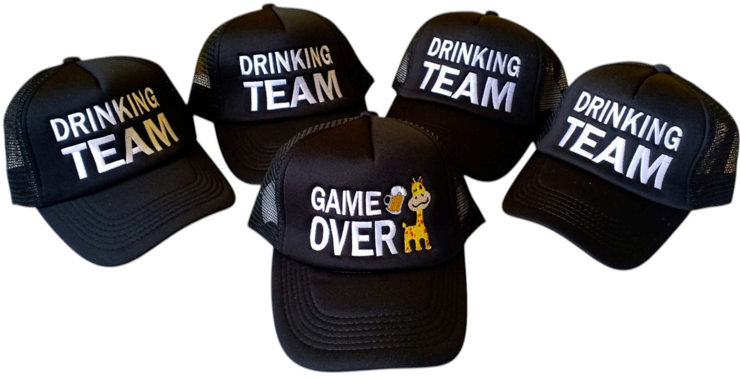 Gorra GAME OVER / DRINKING TEAM
