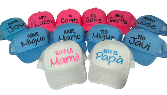 Gorra FAMILIA SOY... (Parentesco-Nombre)