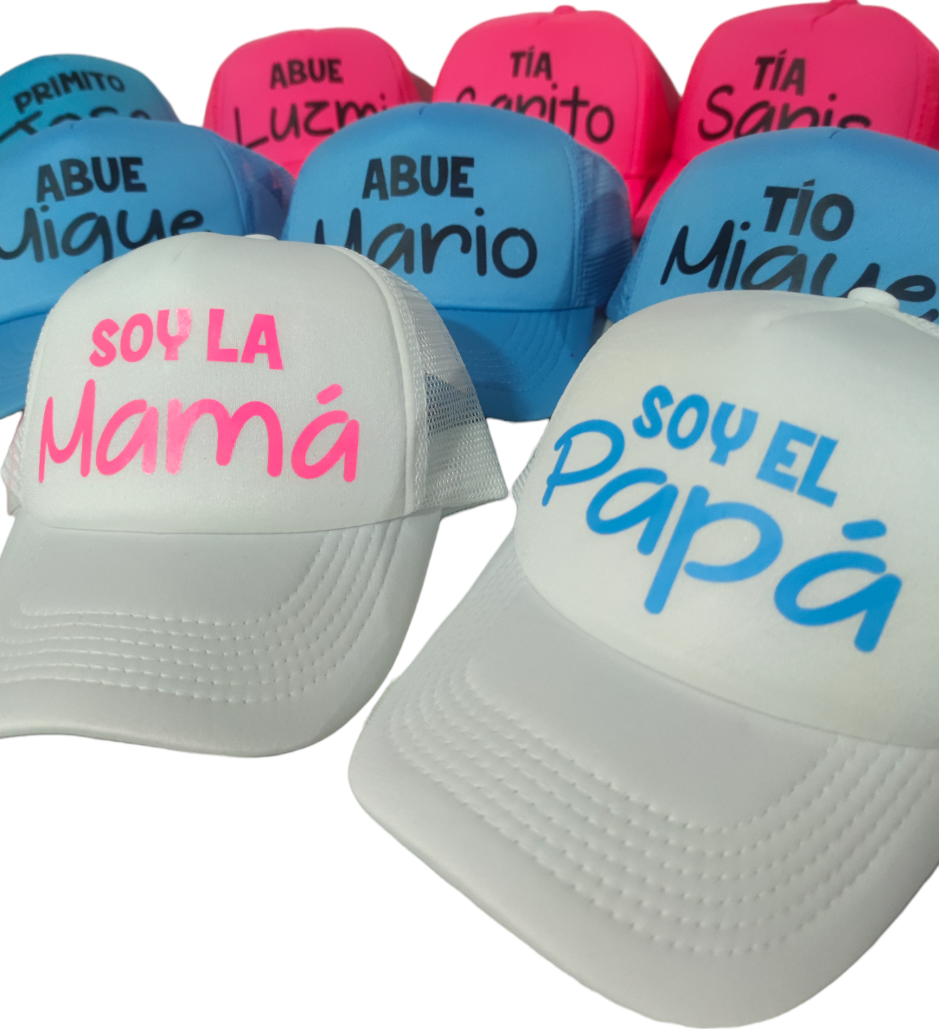 Gorra FAMILIA SOY... (Parentesco-Nombre)