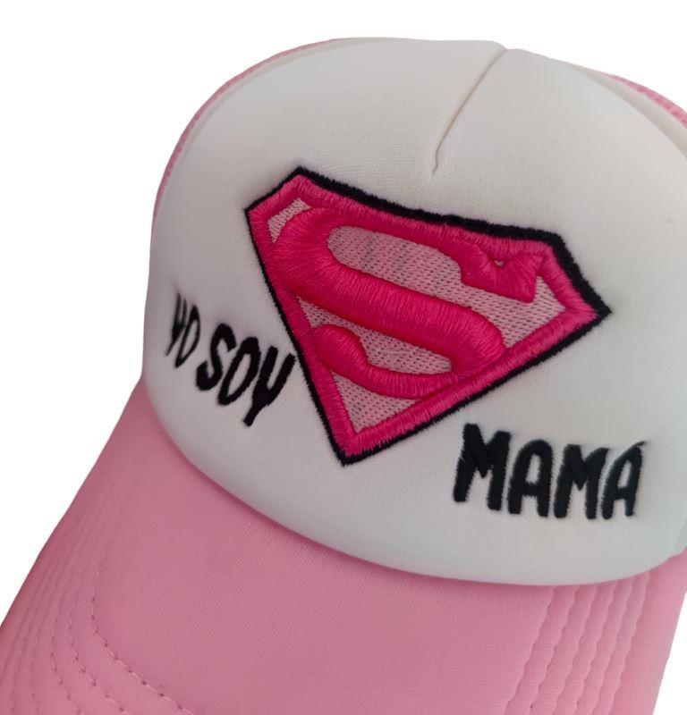 Gorras SUPERMAN 3D - SUPER PAPÁ Y SUPER MAMÁ