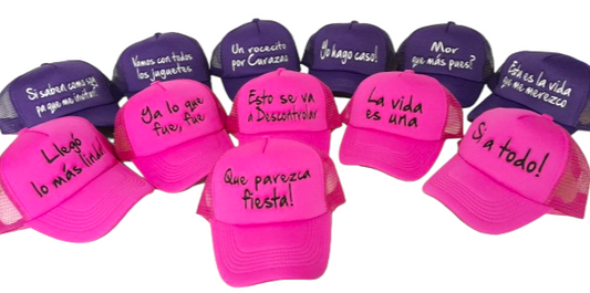 Gorra FRASE FIESTA