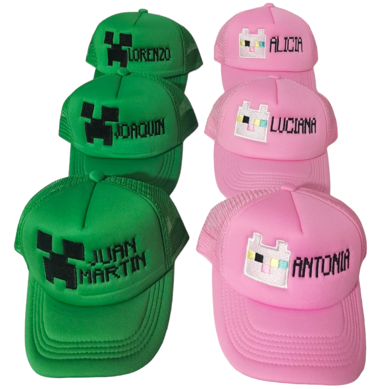 Gorra MINECRAFT (Nombre)
