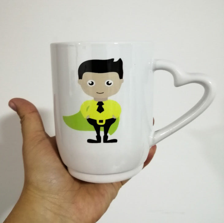Mug AQUÍ TOMA EL MEJOR PAPÁ (Nombre)