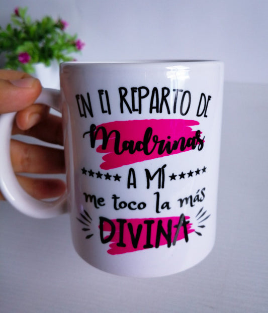 Mug MADRINA DIVINA (Frase)