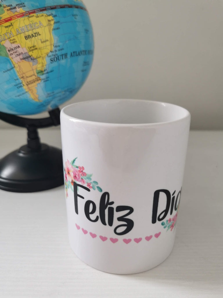 Mug FELIZ DÍA MAMÁ - INFORMACIÓN NUTRICIONAL (Texto)