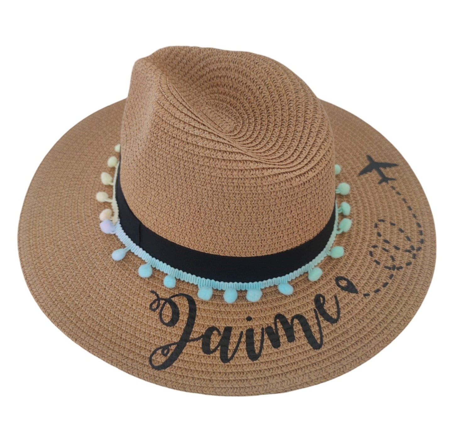 Sombrero con Bolitas AVIÓN (Nombre)