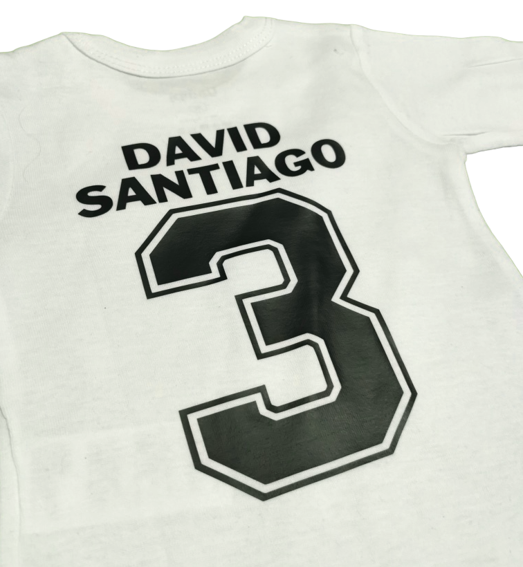 Body REAL MADRID (Nombre)
