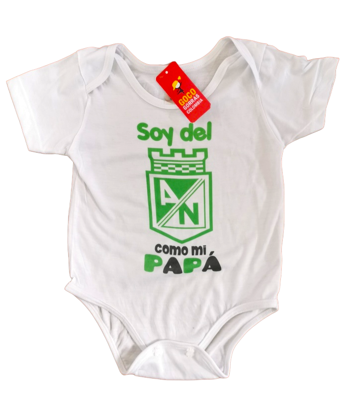 Body ATLÉTICO NACIONAL (Frase)