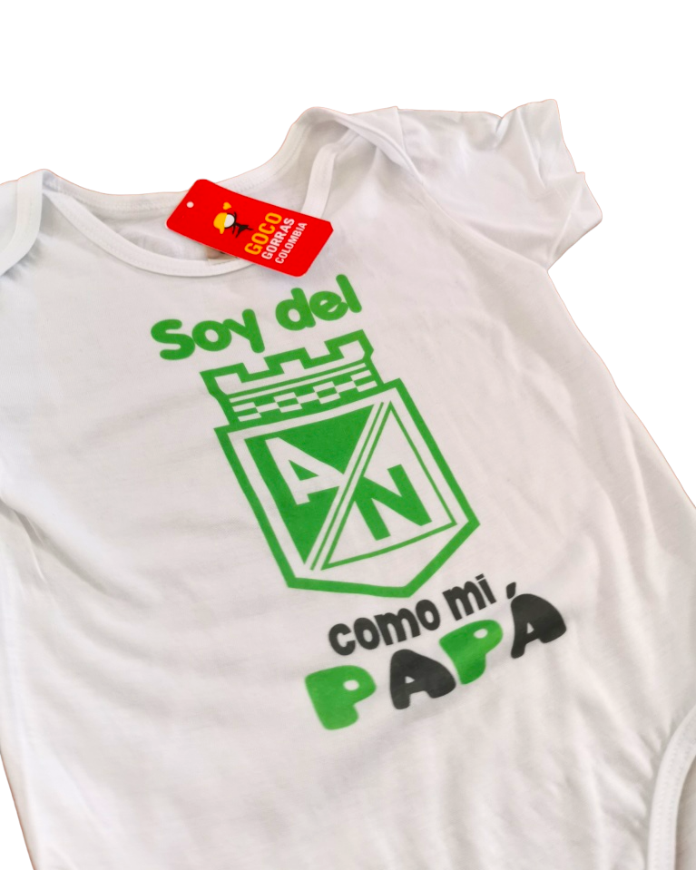 Body ATLÉTICO NACIONAL (Frase)