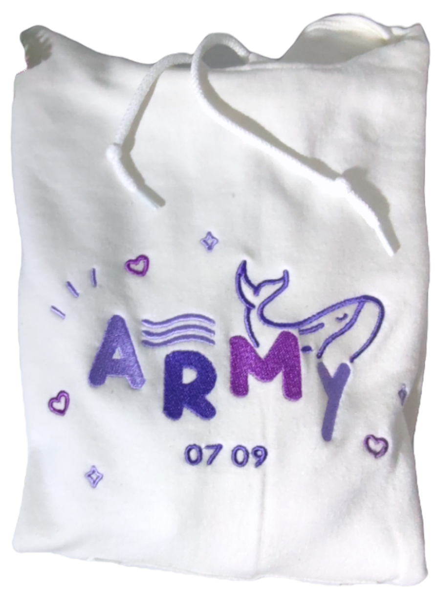 Buzo BTS - BALLENA ARMY