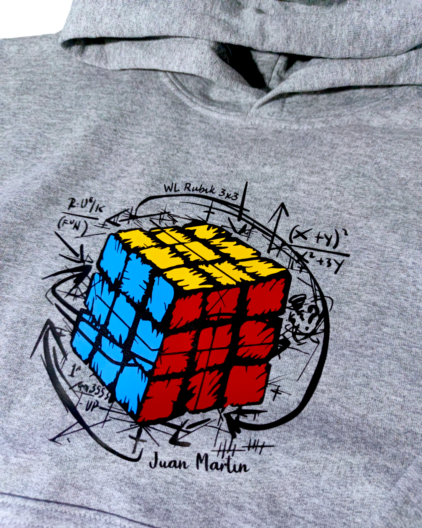 Buzo CUBO DE RUBIK (Nombre)