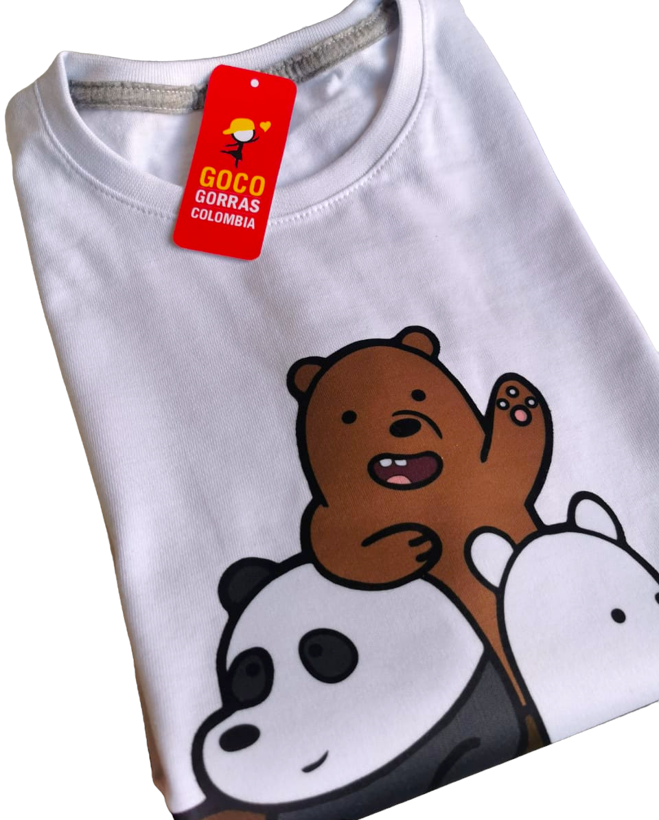 Camiseta OSOS ESCANDALOSOS Gorras Colombia