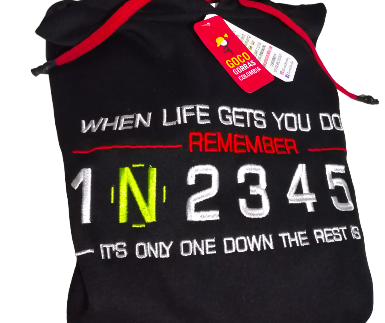 Buzo WHEN LIFE GET´S DOWN REMEMBER...