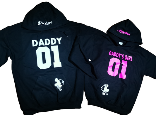 Buzo DADDY / DADDY´S GIRL (Nombre-Número)