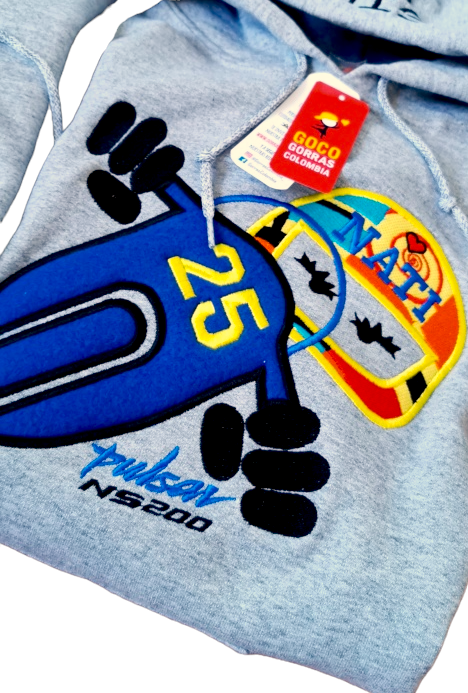 Buzo MOTO (Nombre-Rh-Número)