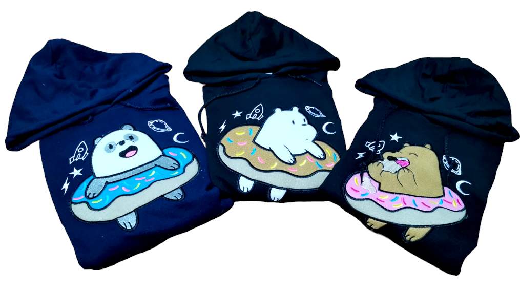 Buzo PANDA / POLAR / PARDO - OSOS ESCANDALOSOS