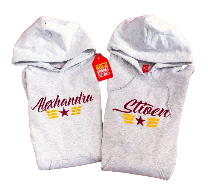 Buzo EMBLEMA CON ESTRELLA (Nombre)