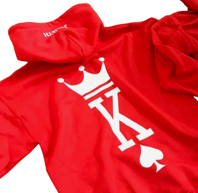 Buzo KING / QUEEN - PÓKER (Nombre)