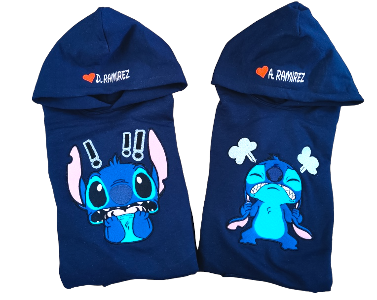 Buzo STITCH (Apellido)