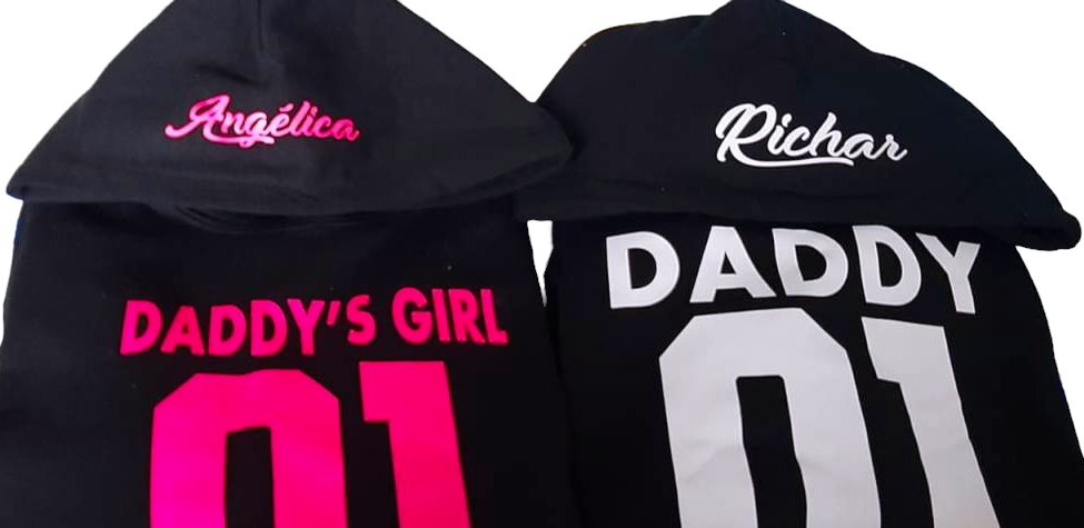 Buzo DADDY / DADDY´S GIRL (Nombre-Número)
