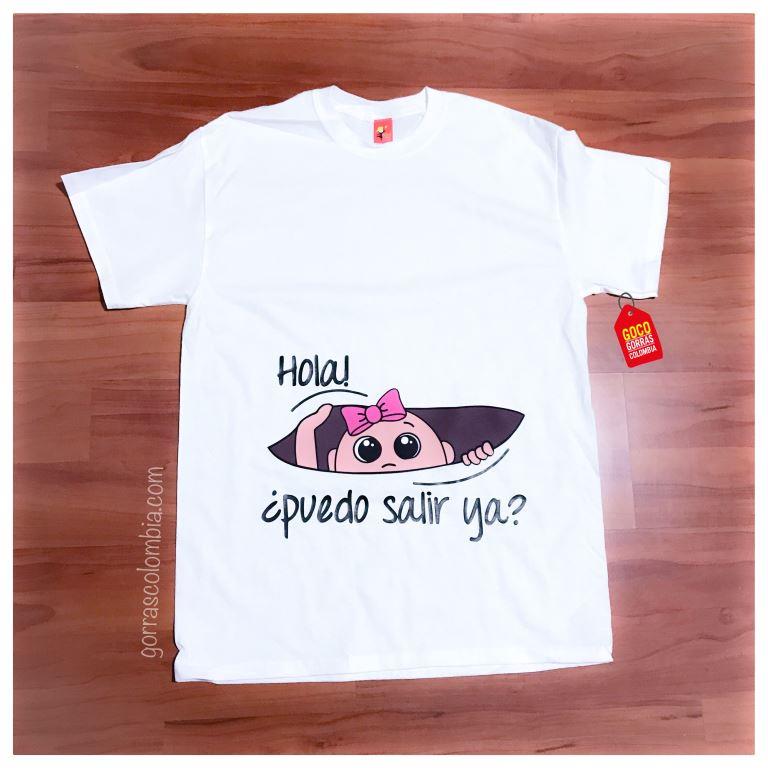 Camiseta BEBÉ - HOLA! ¿PUEDO SALIR YA?