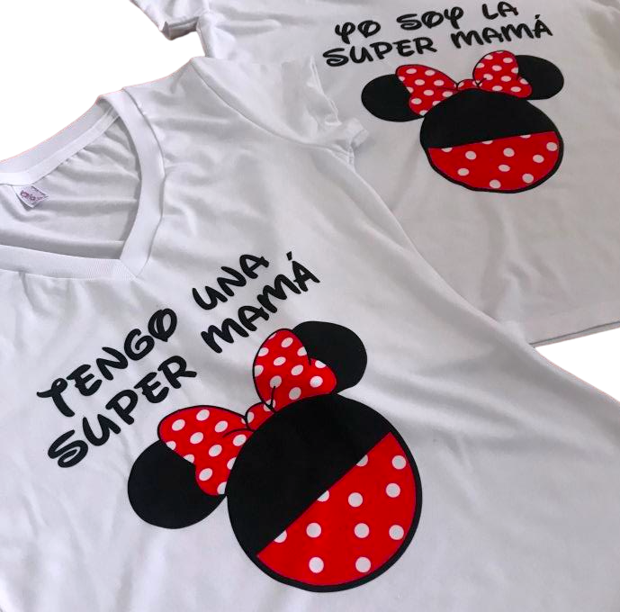 Camiseta MINNIE SUPER MAMÁ