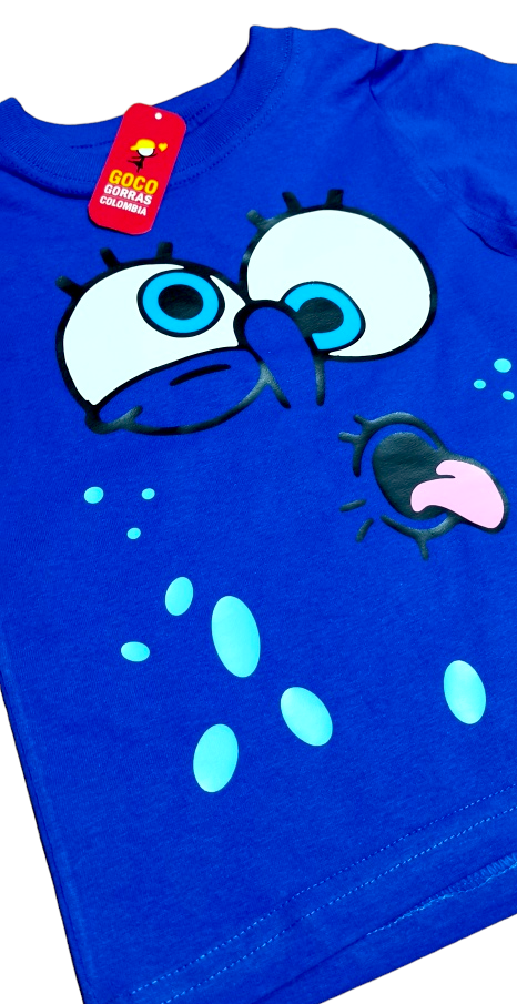 Camiseta BOB ESPONJA CARA CHISTOSA