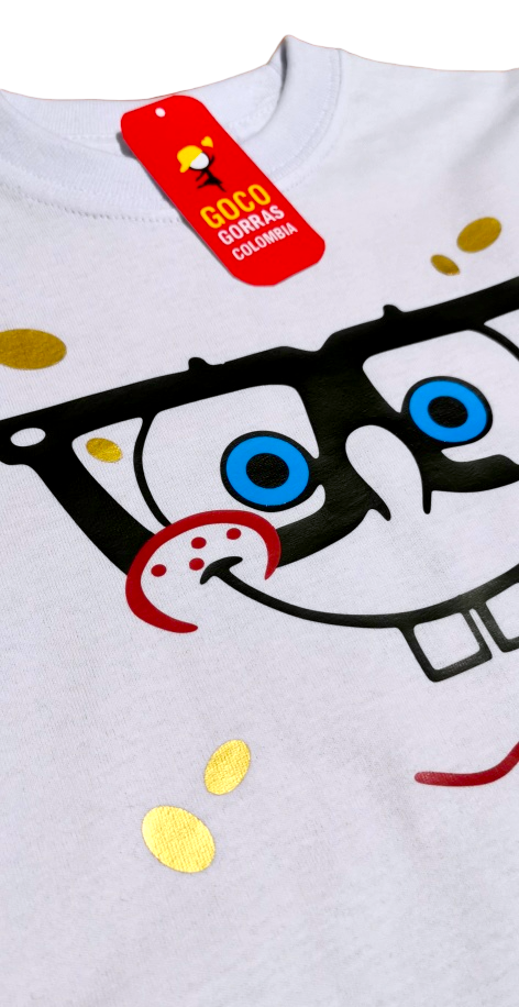Camiseta BOB ESPONJA CON GAFAS